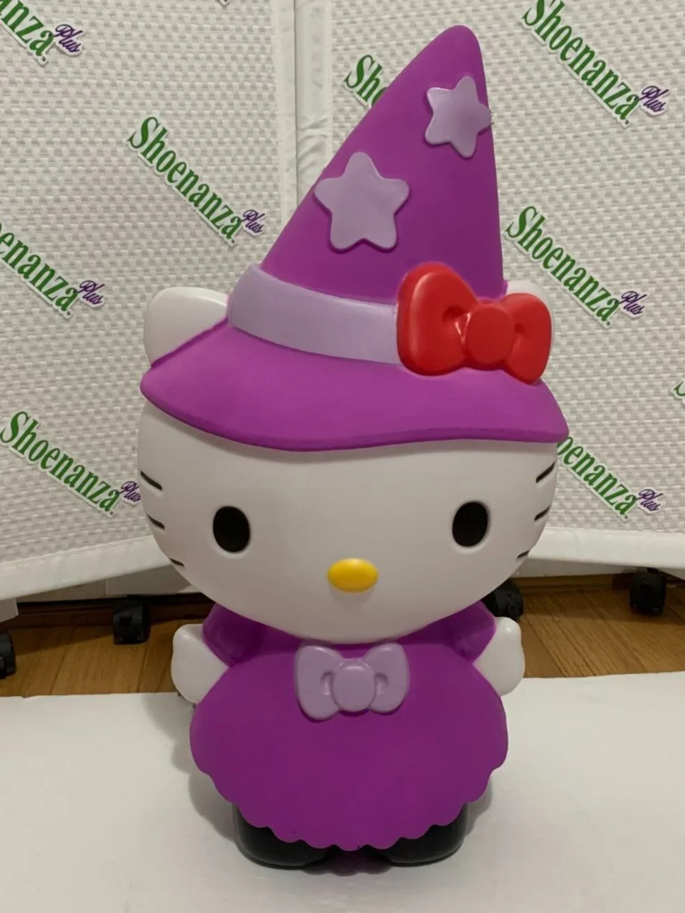 Gemmy Hello Kitty Witch Blow Mold Light Up Halloween Sanrio Decoration 22